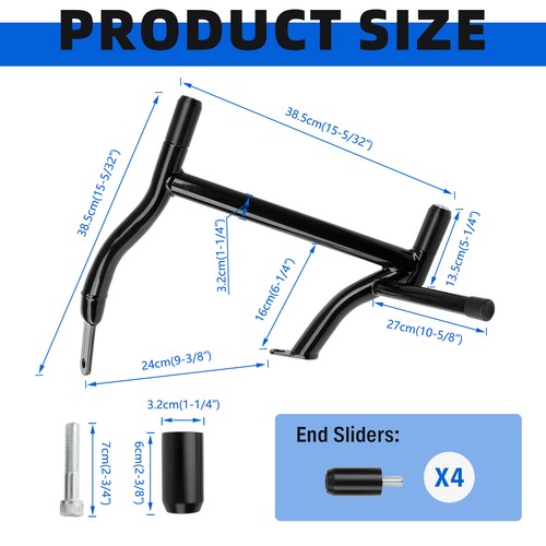 Protectores de alforjas para Harley Touring Street Glide Road Glide Electra Glide 09-24 - Imagen 4 de 17