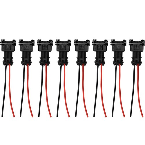 8pcs For Bosch EV1 Fuel Injector Connectors for RC Vehicles and Car Models - Picture 7 of 7