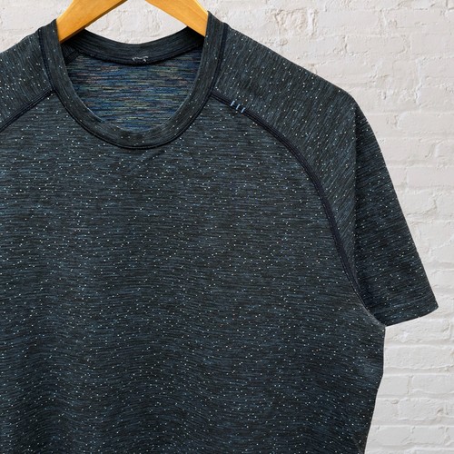 Camisa Lululemon Metal Vent Tech Manga Corta Negra Correr Atlética Para Hombre XL - Imagen 2 de 5