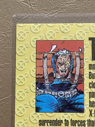 Skybox X-Men Serie 2 #H-1 1993 Cavo FOIL Chase (NM) - Foto 8 di 11