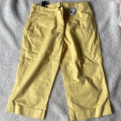 Ladies Cropped Trousers Size 12 Brand New