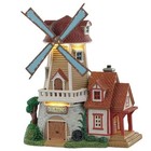 Lemax Olde Stone Mill Christmas Building with Adaptor (05637-UK)