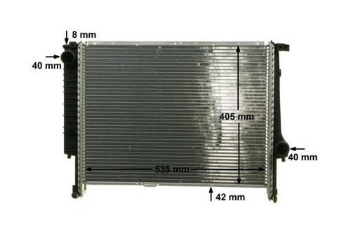 RADIATOR ENGINE COOLING CR 277 000P FOR BMW Z3/E36/Roadster S54B32 S50B32 3.2L - Picture 12 of 16