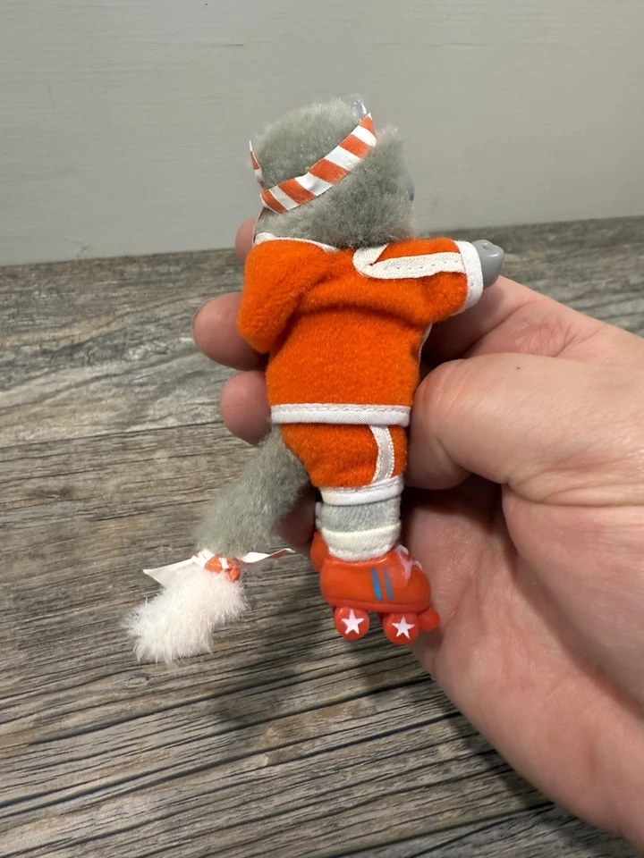 Get Along Gang Cremallera Gato Lápiz Abrazador Clip-On, 1984 American Greetings Foto 4 de 4