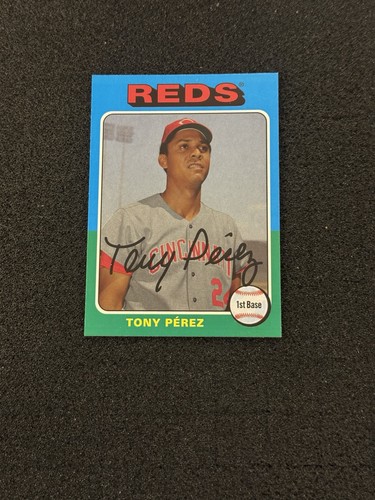 2019 Topps Archives #195 Tony Perez Cincinnati Reds Baseball Card