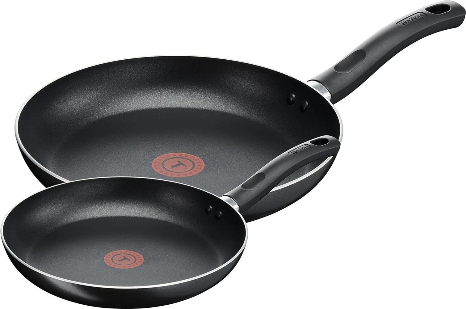 Tefal Taste Twin Frying Pan Set, 20cm/28 cm, New but some scuffs