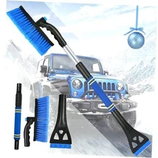 Extendable Snow Brush & Ice Scraper for Car Windshield – 25" to 31.5" 