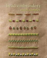 BEAD EMBROIDERY STITCH SAMPLES By Crk Design & Yasuko Endo **Mint Condition**