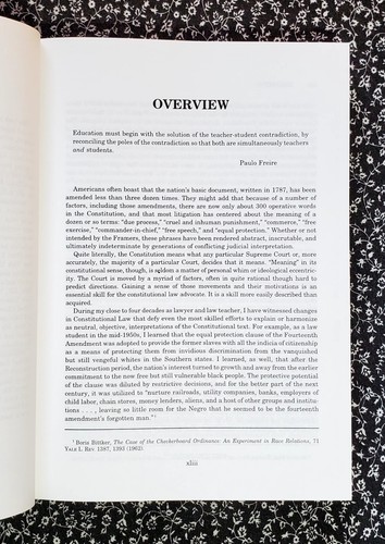 Constitutional Conflicts: Part 1, Derrick A. Bell, JR. 1997, HC, Like New - Picture 12 of 24