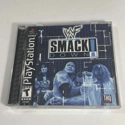 WWF SmackDown (Sony PlayStation 1, PS1) CIB Complete - Tested