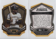 2015 Topps Stadium Club Legends Die-Cuts Gold Foil /25 Roberto Clemente HOF
