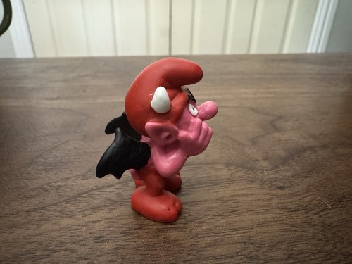 Smurfs 20213 Little Devil Demon Smurf Halloween Figure Schleich PVC Figurine - Bild 4 von 5