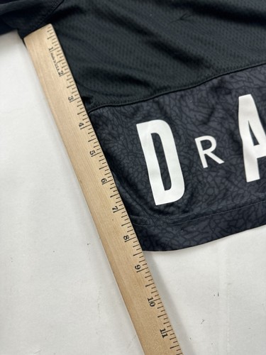 Air Jordan Shorts Boys L Large Black Mesh Basketball Jumpman Nike Spellout - Picture 7 of 8
