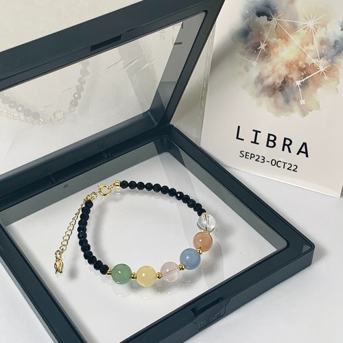 12 Constellation Sign Bracelet Handcrafted Natural Crystal Astrology Jewelry New - Picture 75 of 131