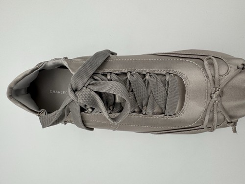 Charles & Keith, Grey, Satin, Sneakers RRP$119.00 - Picture 20 of 24