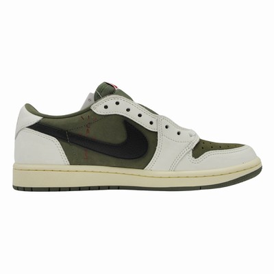 靴 Air Jordan 1 Low OG SP \"Reverse Olive\" Men 8.0US 2024 Travis Scott Air Jordan 1 Low Og Sp Reverse