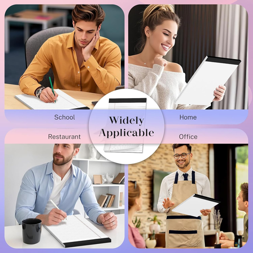 2 Pack Legal Pads 8.5 x 11 White Note Pads 8.5 x 11 Notepad Micro Perforated Wri - Picture 7 of 7