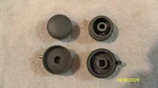 1983 to 1993 Delco GM 2000 Series Radio Knob Set - Ponitac Gray