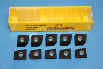 10x Kennametal D2FIX150505LRN KCP40 Reversible Plates Old Catalog Number 1.21501L172