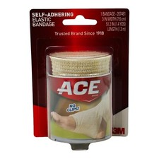 1 Bandage ACE Bandage Self-Adhering Elastic Bandage 3" x 51.2" Ankle Knee Elbow