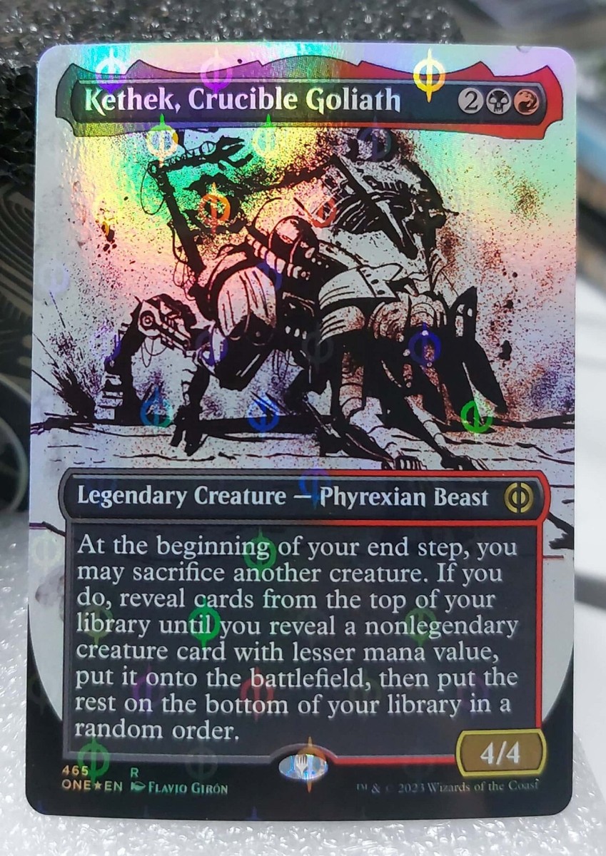 Kozilek, the Great Distortion (Borderless) (Textured Foil