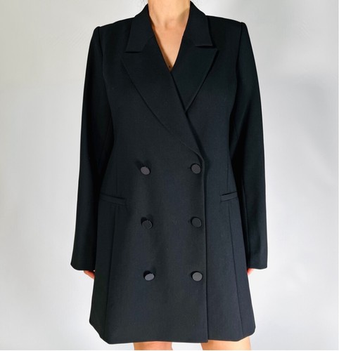 Good American Blazerkleid schwarz Smokingkleid 4 - Bild 3 von 9
