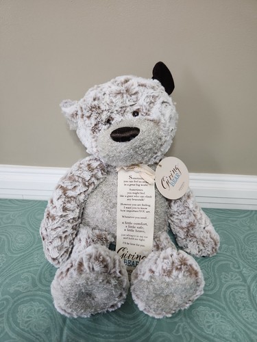 DEMDACO Giving Bear Stuffed Animal 16" Tall Christian Teddy PLUSH TOY NEW w/ Tag - Picture 1 of 7