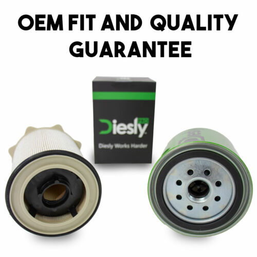Diesly® Pro 2013-2018 RAM 6.7L Cummins Diesel Fuel Filter & Water Separator Kit - Foto 2 di 6