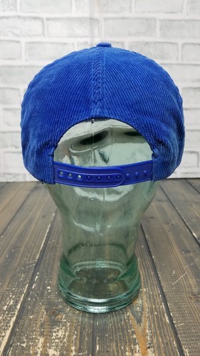 Vintage Gold's Gym Curdaroy Snapback Cap Mütze BLAU Training Unisex Bodybuilding - Bild 4 von 7