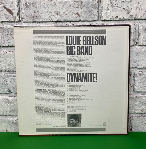 Vintage 1980 Louie Bellson Big Band – Dynamite! (Concord Jazz – CJ-105) Vinyl LP - Picture 2 of 8