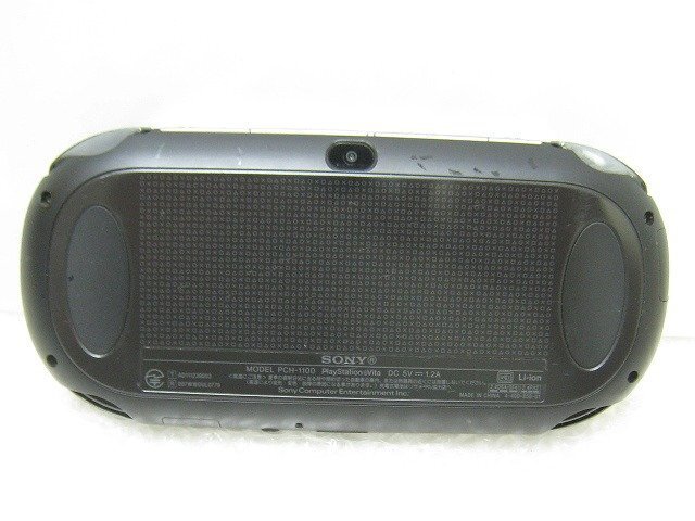 PlayStation PS Vita Console Crystal Black PCH-1000 Black