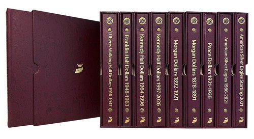 Lincoln Cents: 1959-2008 Set Data/Marchio di zecca - Album monete Whitman Prestige™ - Foto 8 di 10