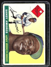 1955 Topps - #75 Sandy Amoros (RC)