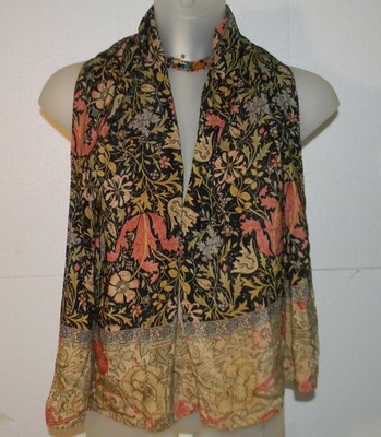The Metropolitan Museum Of Art Silk Scarf Oblong 60" x 16 ...