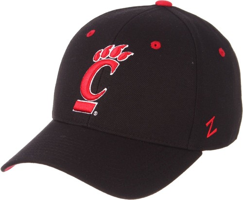 SOMBRERO GORRA CINCINNATI BEARCATS NEGRO CINCY NCAA DE COLECCIÓN TAMAÑO AJUSTADO ZEPHYR DH ¡NUEVO CON ETIQUETAS! - Imagen 30 de 63