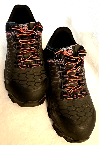 Timberland Pro Wmn Sz 5.5M Alloy Toe Safety Shoes Anti-Fatigue Black &Pink Lace - Picture 2 of 6