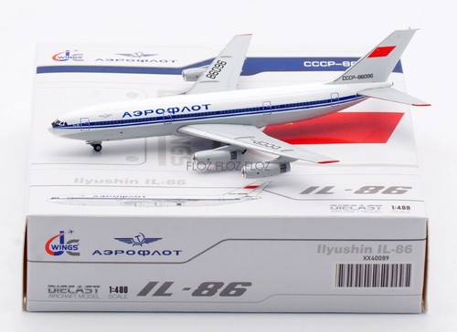 Avión modelo preconstruido JC WINGS Aeroflot IL-86 CCCP-86096 1:400 - Imagen 8 de 8