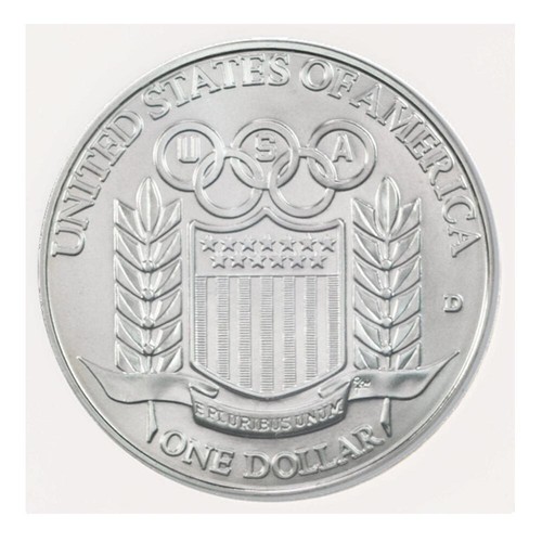 USA Modern Commemorative Silver Dollar- Olympics Baseball $1 1992D NGC MS-69 - Picture 3 of 3