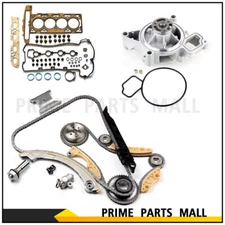 Timing Chain Kit Water Pump Head Gasket Set For 2009-2010 Chevrolet Cobalt 2.2L