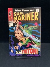 Sub-Mariner 2 (1960’s Series) High Grade Black Cover!!!