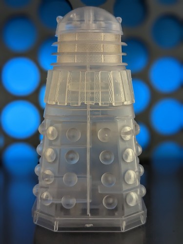 Doctor Who Invisible Clear Anti Lightwave Dalek Planet of the Daleks 5” Figure - Picture 6 of 8