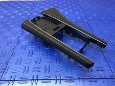 2018-2022 LEXUS LC500 CENTER CONSOLE TRIM COVER PANEL BLACK LEATHER 58921-11050