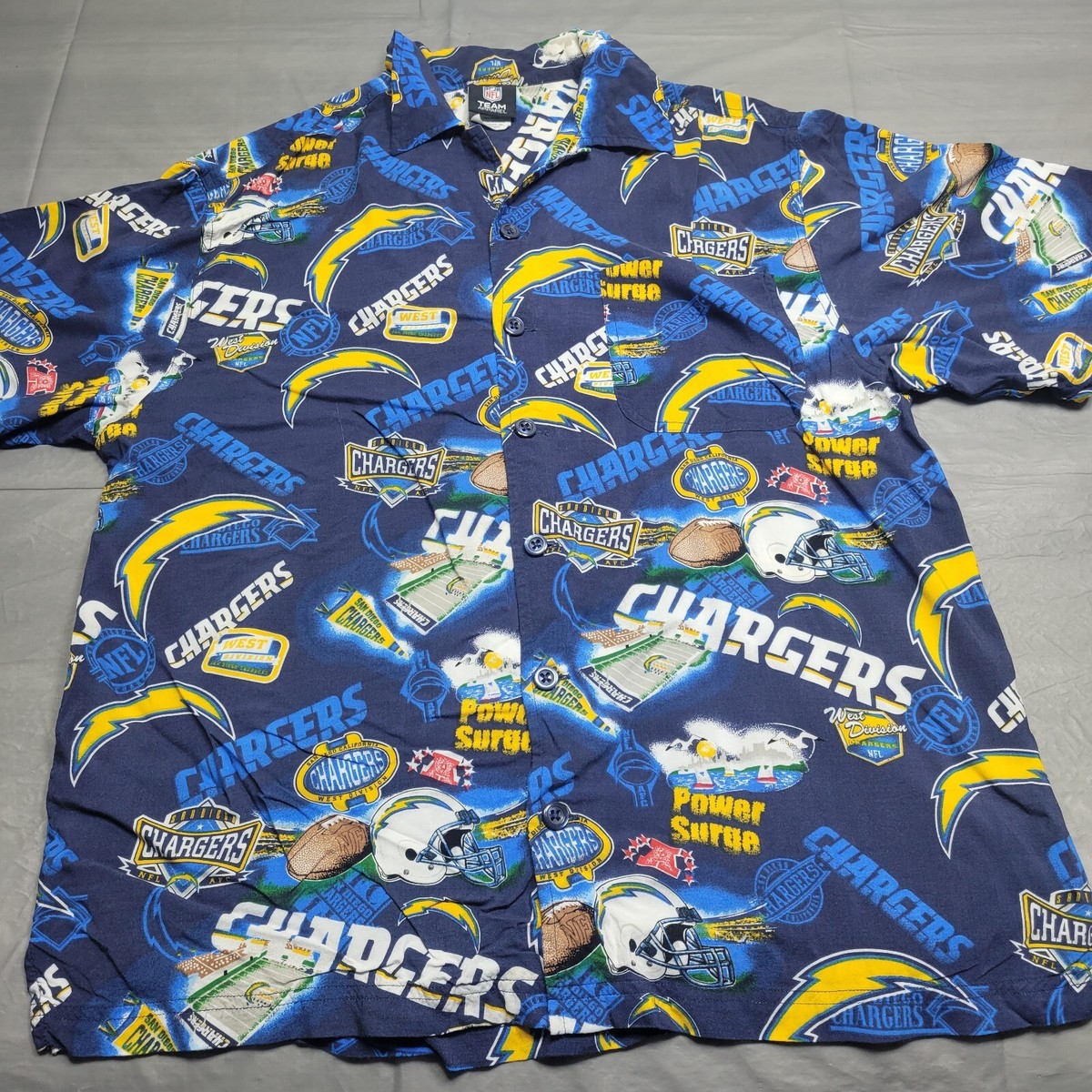 NFL SUPER BOWL San Diego 90s アロハシャツ Super Bowl San Diego Chargers NFL Shirts for sale | eBay