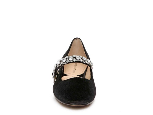 ADRIENNE VITTADINI Aronni Mary Jane Flat Black, Size 6.5 M - Picture 2 of 7