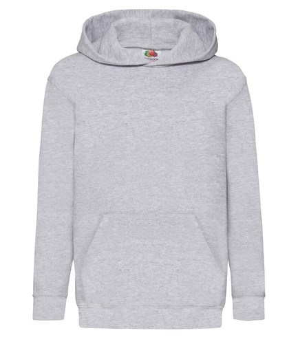 Fruit of the Loom Kids Childs Childrens Boys Girls Classic Hooded Sweatshirt - Picture 3 of 21