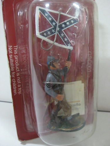 DEL PRADO SOLDADO PLOMO GSC001 SARGENTO CONF. 15th INFANTERIA VOLUNTARIA ALABAMA - Imagen 6 de 6