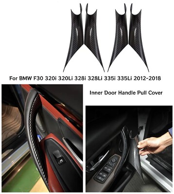 4X Inner Door Handle Pull Cover for BMW 3/4 Series F30 F31 F34 F32 F33 F36 320i