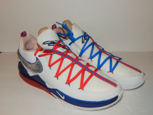Nike Lebron XVII 17 Low Shoes CD5007-100 Size 18 Tune Squad Space Jam White - Picture 3 of 8