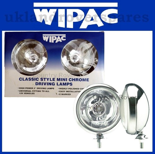 BMW MINI SPOT LIGHTS - ITALIAN JOB STYLE - 2 HIGHER CENTRE LAMPS WIPAC THE BEST - Picture 15 of 16