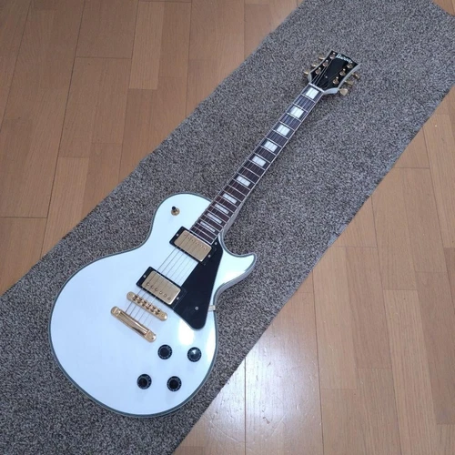 Burny Fernandes Les Paul Type SRLC-55 – Vintage White Classic LP Tone